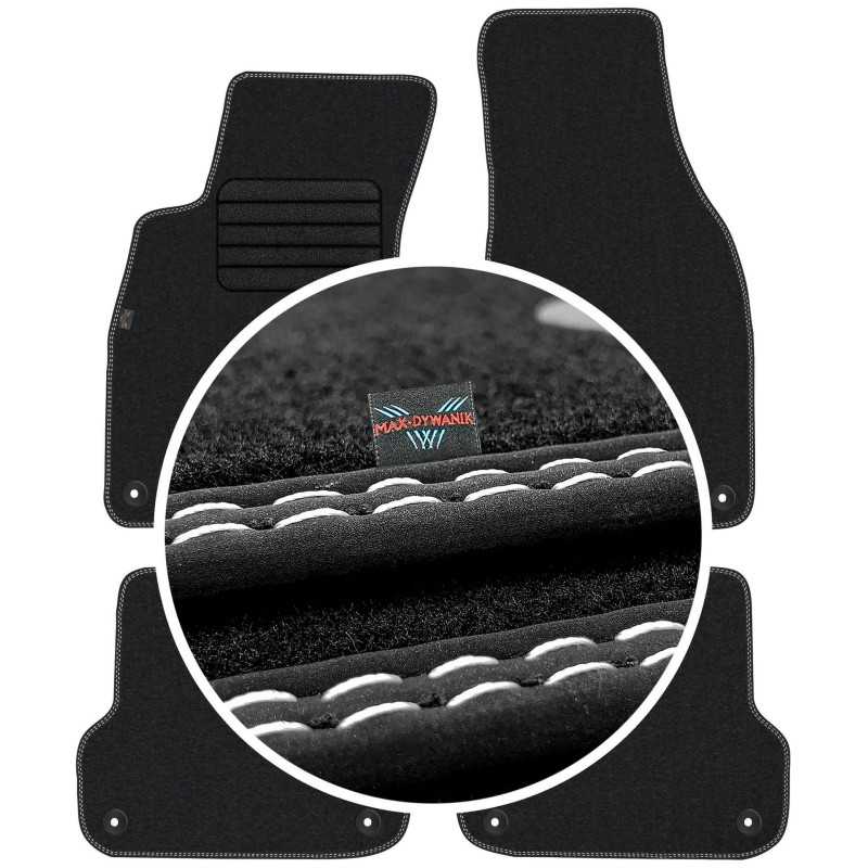 Audi A4 B6 B7 2001-2007 Veliūriniai kilimėliai MAX-MAT