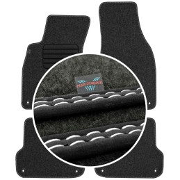 Audi A4 B6 B7 2001-2007 Veliūriniai kilimėliai MAX-MAT