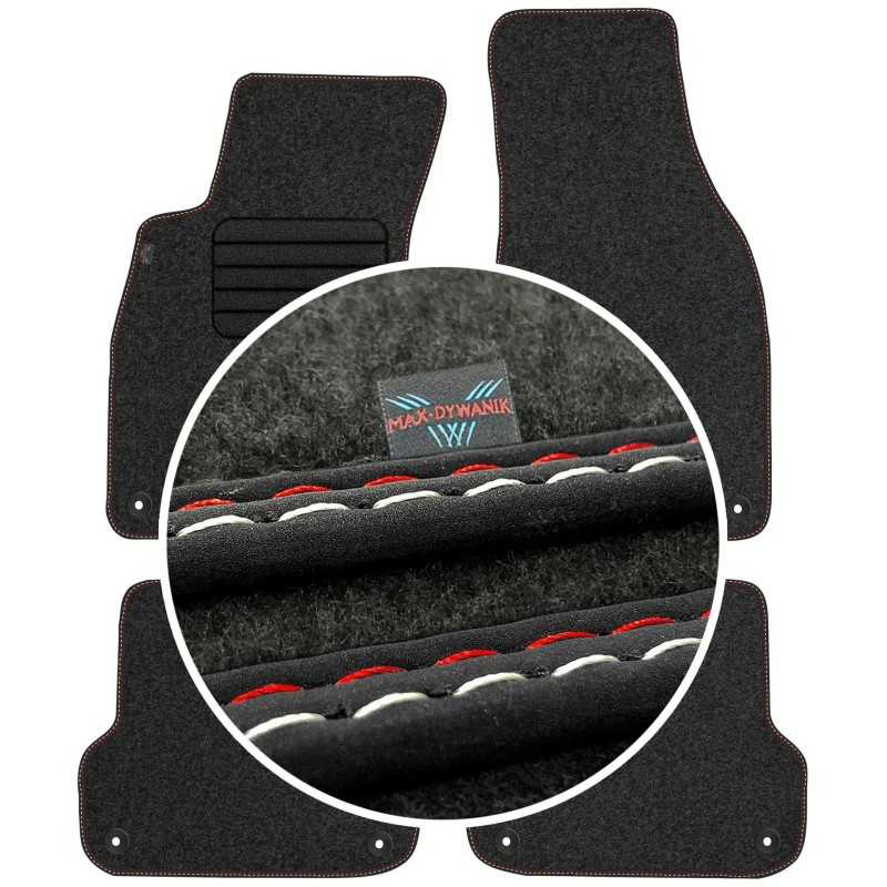 Audi A4 B6 B7 2001-2007 Veliūriniai kilimėliai MAX-MAT