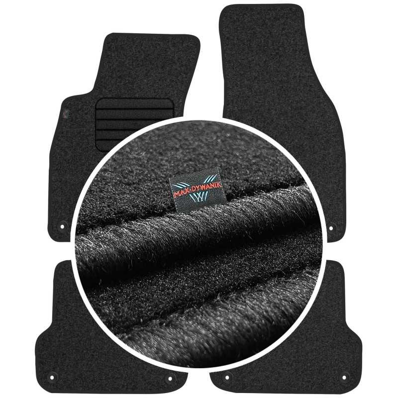 Audi A4 B6 B7 2001-2007 Veliūriniai kilimėliai MAX-MAT