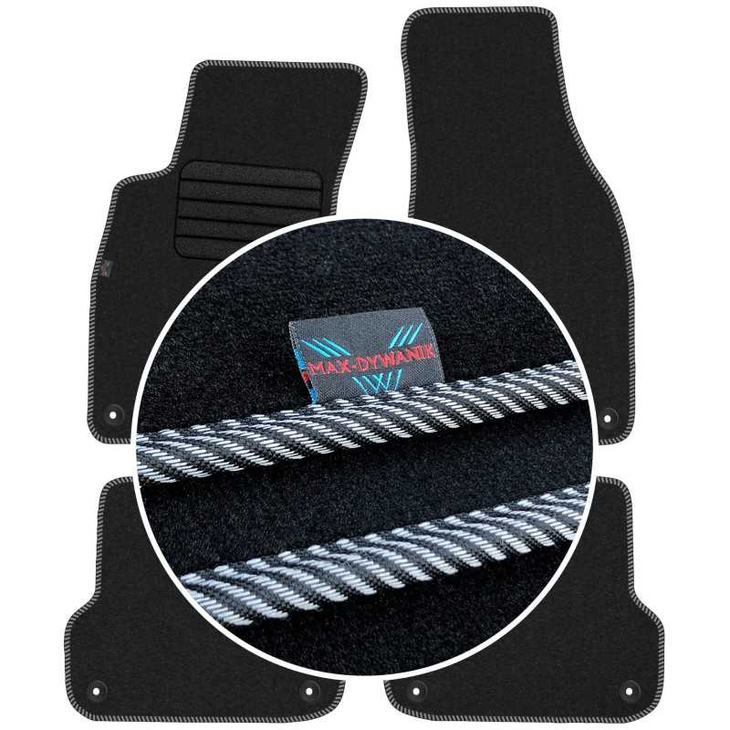 Audi A4 B6 B7 2001-2007 Veliūriniai kilimėliai MAX-MAT