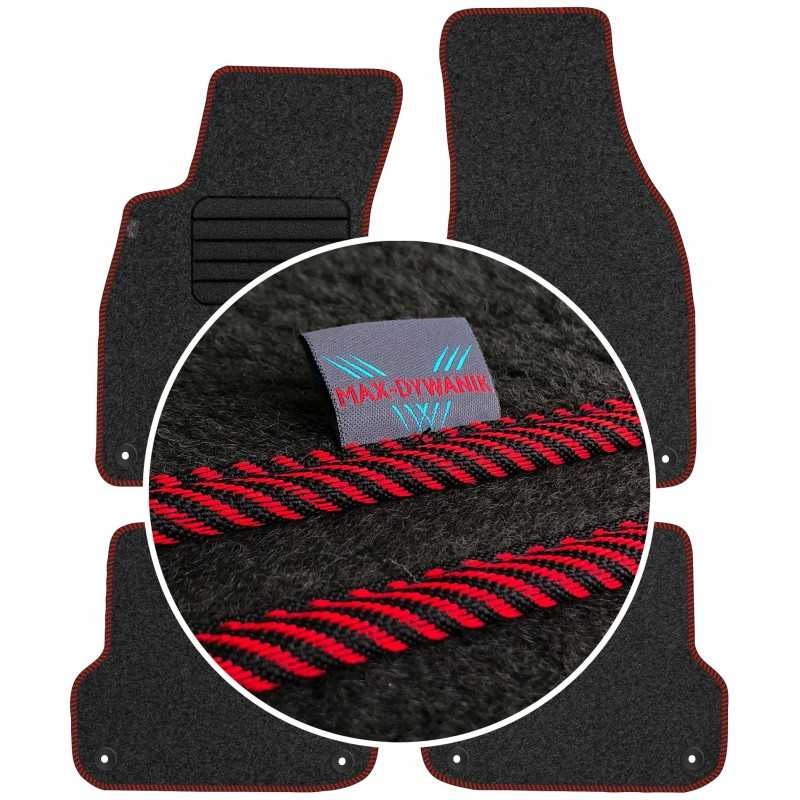 Audi A4 B6 B7 2001-2007 Veliūriniai kilimėliai MAX-MAT