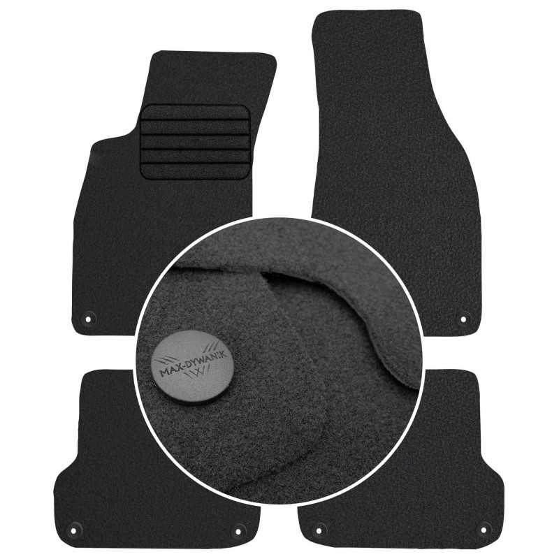 Audi A4 B6 B7 2001-2007 Veliūriniai kilimėliai MAX-MAT