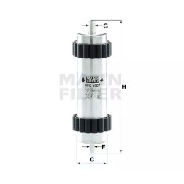 WK6037 MANN kuro filtras