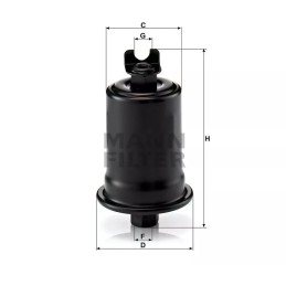 WK 614/24X MANN-FILTER kuro filtras MITSUBISHI 1.3-1.8I 12V/1