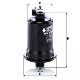 WK 614/26x MANN kuro filtras