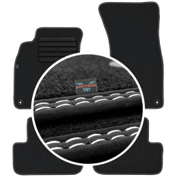 Audi A4 B8 2007-2015 Veliūriniai kilimėliai MAX-MAT