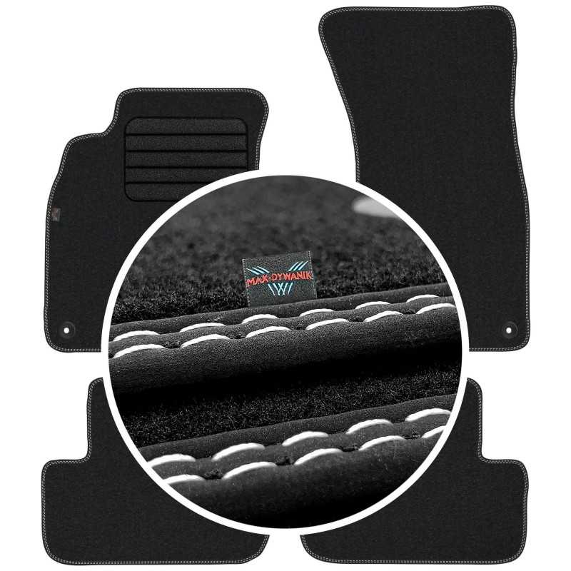 Audi A4 B8 2007-2015 Veliūriniai kilimėliai MAX-MAT