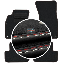 Audi A4 B8 2007-2015 Veliūriniai kilimėliai MAX-MAT