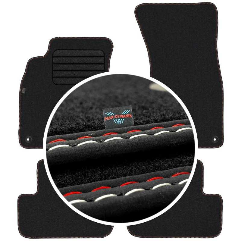 Audi A4 B8 2007-2015 Veliūriniai kilimėliai MAX-MAT