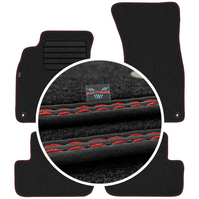 Audi A4 B8 2007-2015 Veliūriniai kilimėliai MAX-MAT