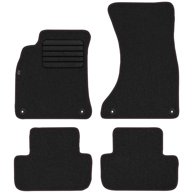 Audi A4 B8 2007-2015 Veliūriniai kilimėliai MAX-MAT