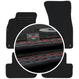Audi A4 B8 2007-2015 Veliūriniai kilimėliai MAX-MAT
