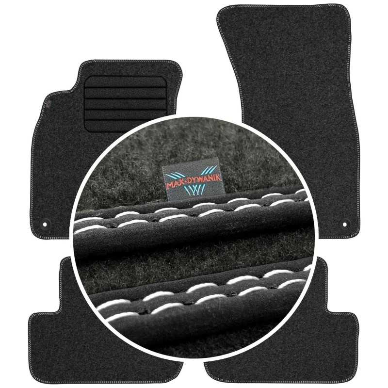 Audi A4 B8 2007-2015 Veliūriniai kilimėliai MAX-MAT