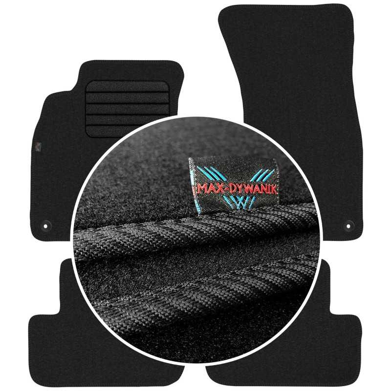 Audi A4 B8 2007-2015 Veliūriniai kilimėliai MAX-MAT