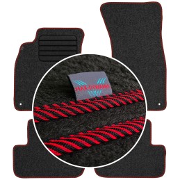 Audi A4 B8 2007-2015 Veliūriniai kilimėliai MAX-MAT