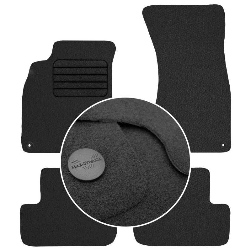 Audi A4 B8 2007-2015 Veliūriniai kilimėliai MAX-MAT