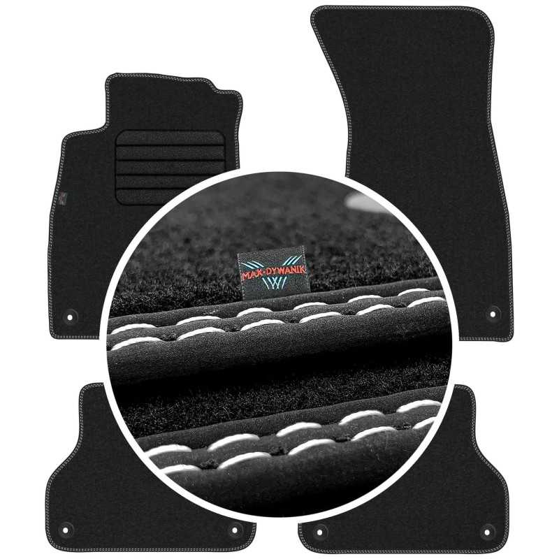 Audi A4 B9 2015- MAX-DYWANIK veliūriniai kilimėliai
