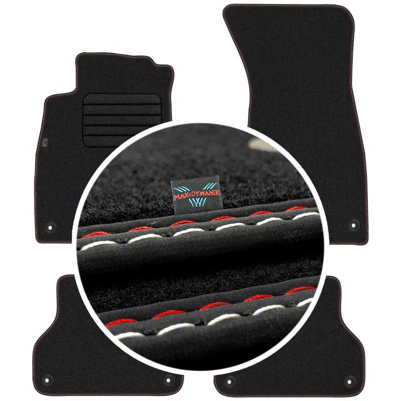 Audi A4 B9 2015- MAX-DYWANIK veliūriniai kilimėliai