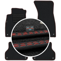 Audi A4 B9 2015- MAX-DYWANIK veliūriniai kilimėliai