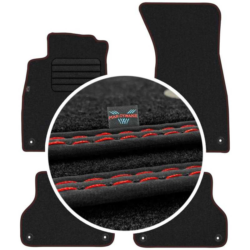 Audi A4 B9 2015- MAX-DYWANIK veliūriniai kilimėliai