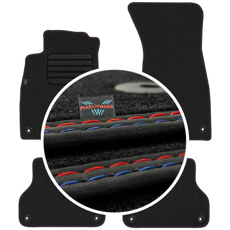 Audi A4 B9 2015- MAX-DYWANIK veliūriniai kilimėliai