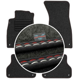 Audi A4 B9 2015- MAX-DYWANIK veliūriniai kilimėliai