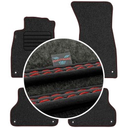 Audi A4 B9 2015- MAX-DYWANIK veliūriniai kilimėliai