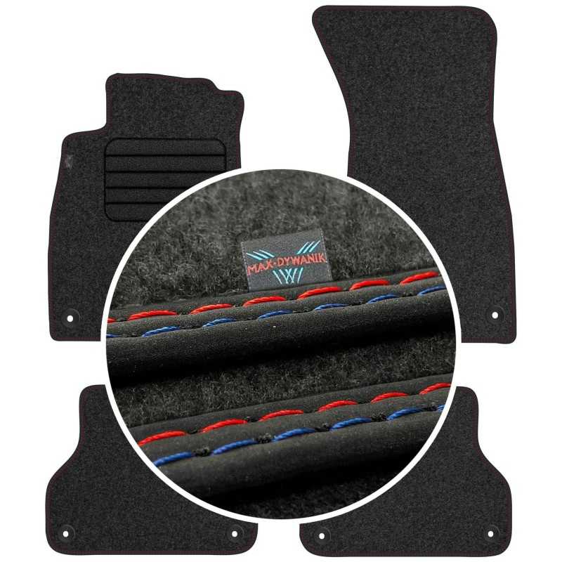 Audi A4 B9 2015- MAX-DYWANIK veliūriniai kilimėliai