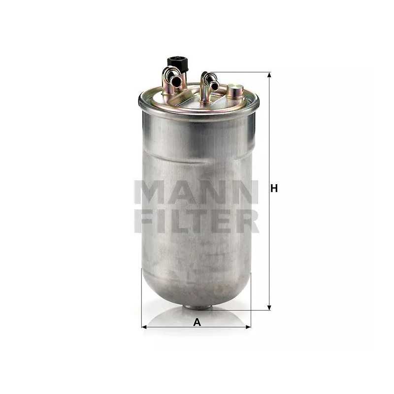 WK 8021 MANN-FILTER kuro filtras OPEL