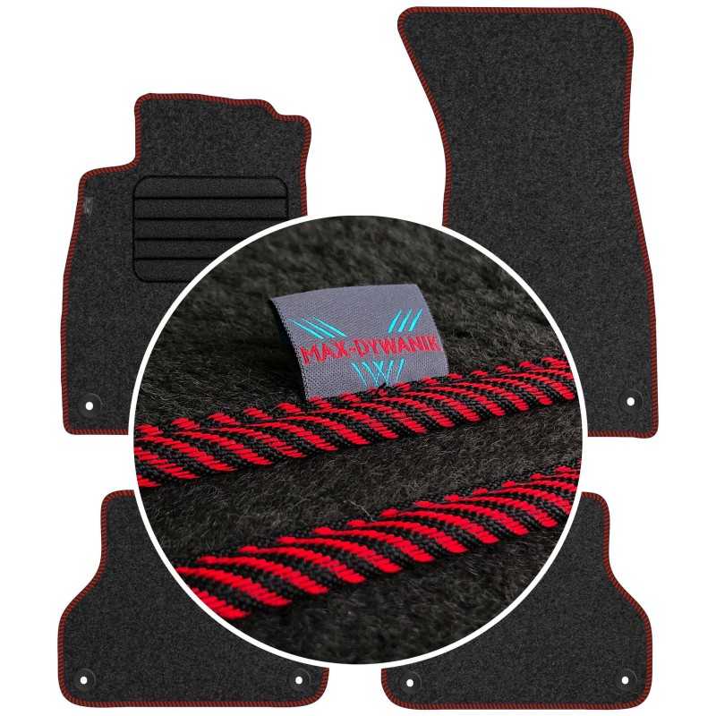 Audi A4 B9 2015- MAX-DYWANIK veliūriniai kilimėliai