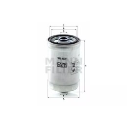 WK8030 MANN kuro filtras