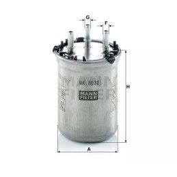 WK8032 MANN kuro filtras