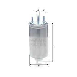 WK 8039 MANN kuro filtras