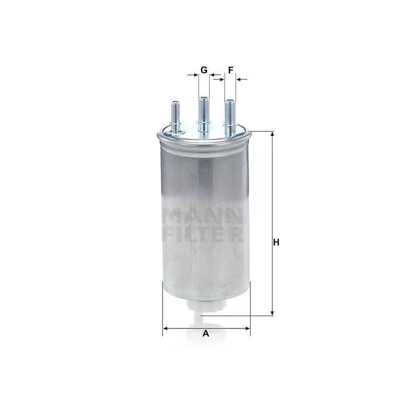 WK 8039 MANN kuro filtras