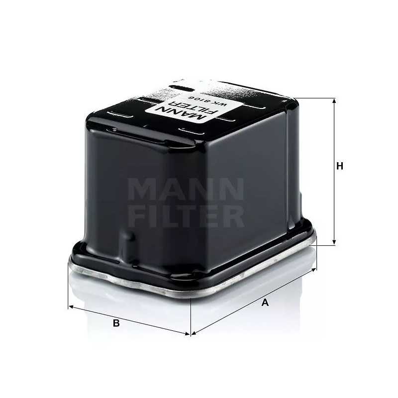 WK 8106 MANN-FILTER kuro filtras