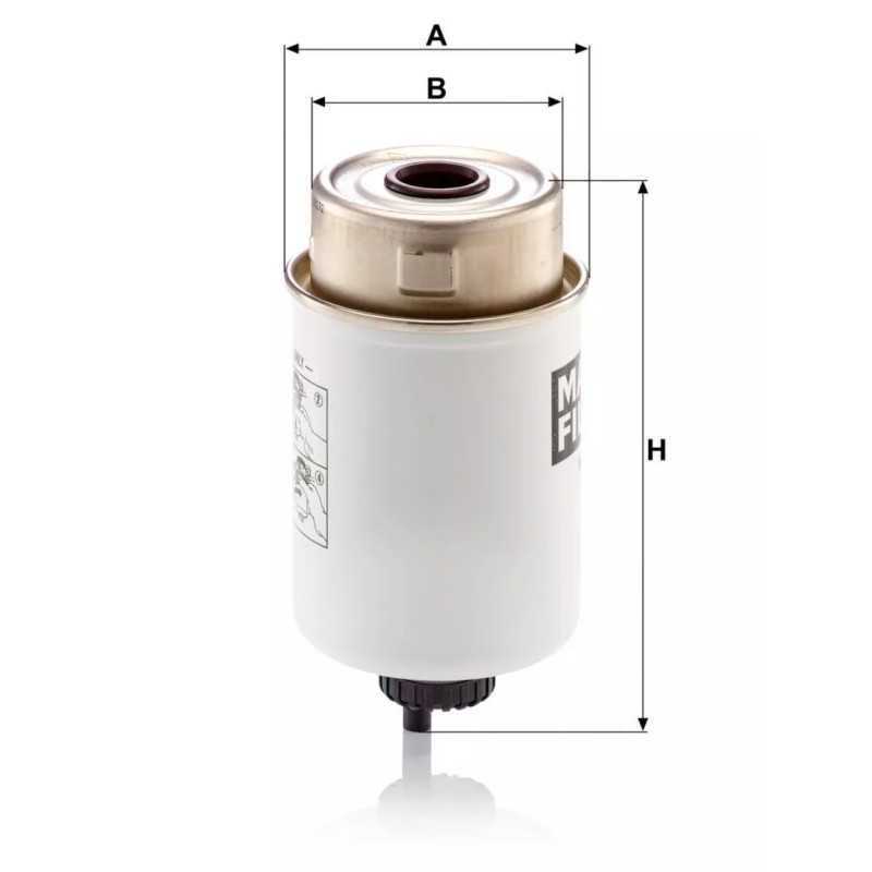 WK 8108 MANN-FILTER kuro filtras