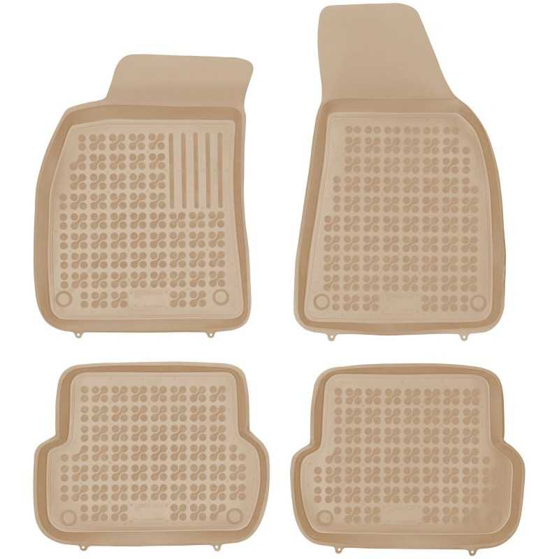Audi A4 II B6 B7 2000-2008 Guminiai kilimėliai REZAW BEIGE 200301/B