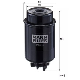 WK 8115 MANN-FILTER kuro filtras