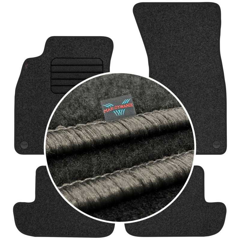 Audi A5 Cabrio 2009-2016 Veliūriniai kilimėliai MAX-MAT