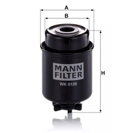 WK 8126 MANN-FILTER kuro filtras