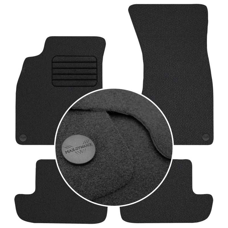 Audi A5 Cabrio 2009-2016 Veliūriniai kilimėliai MAX-MAT