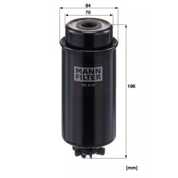 WK 8134 MANN-FILTER kuro filtras