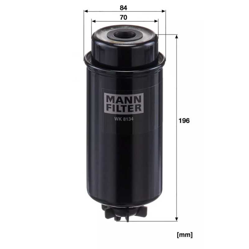 WK 8134 MANN-FILTER kuro filtras