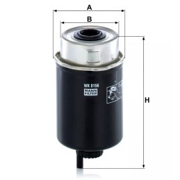 WK 8156 MANN-FILTER kuro filtras