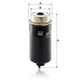 WK 8164 MANN-FILTER kuro filtras