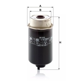 WK 8165 MANN-FILTER kuro filtras