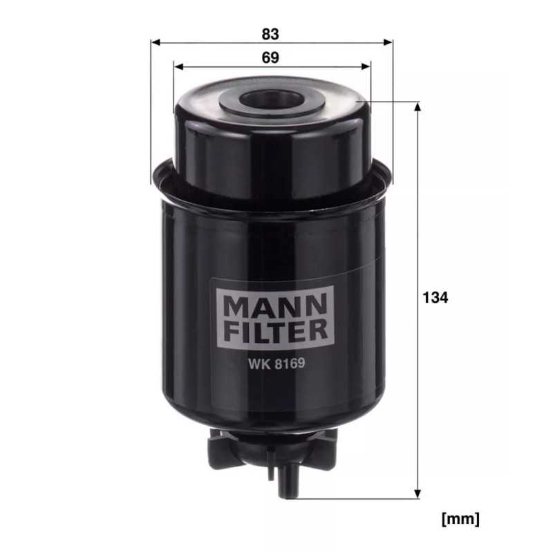 WK 8169 MANN-FILTER kuro filtras