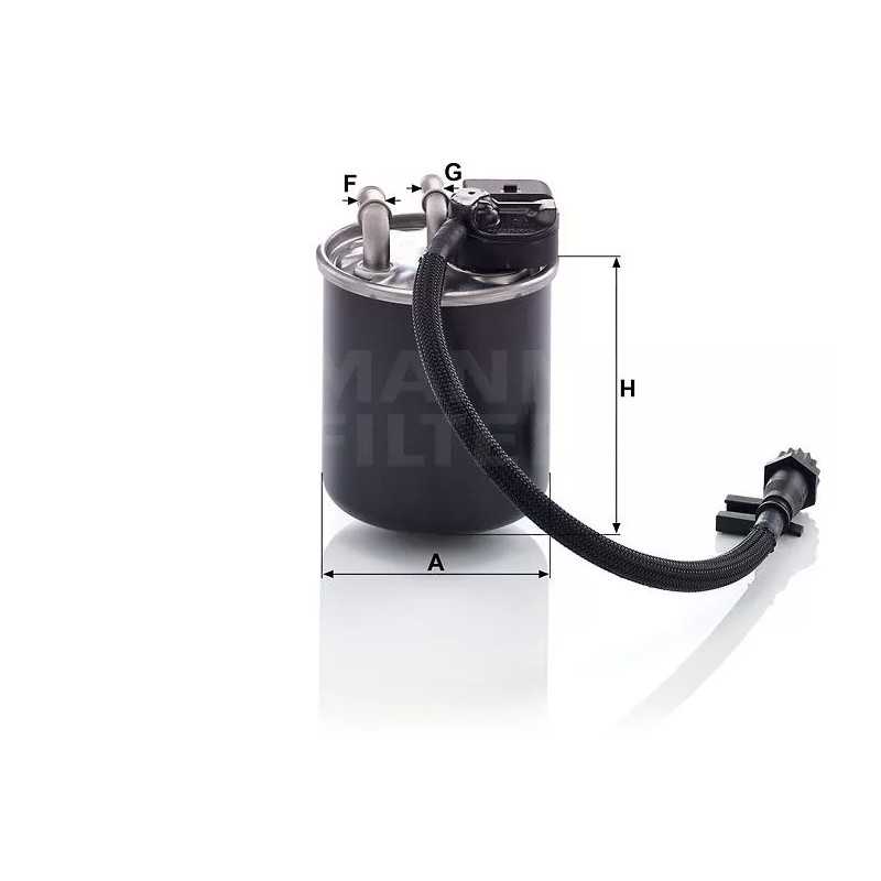 WK820/19 Mann kuro filtras