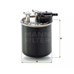 WK820/21 Mann kuro filtras